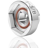Fork Cap Nut Socket for Harley Big Twin and Sportster Models, Fits 1-3/8 Inch (35mm) Hex Fork Cap Nuts, Motorcycle Maintenance Tools