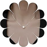 Allereyae Vintage Pearl Pendant Necklace Boho Pearl Necklace Single Pearl Choker Necklace Silver Minimal Necklace for Women