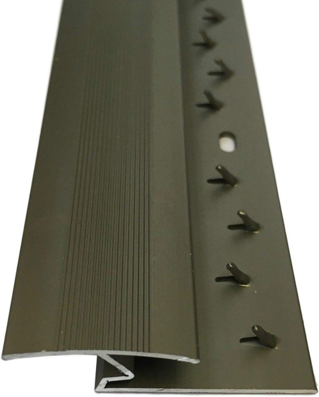 Metal Z Edge Door Bar Trim Carpet to Laminate (900mm, Light Bronze