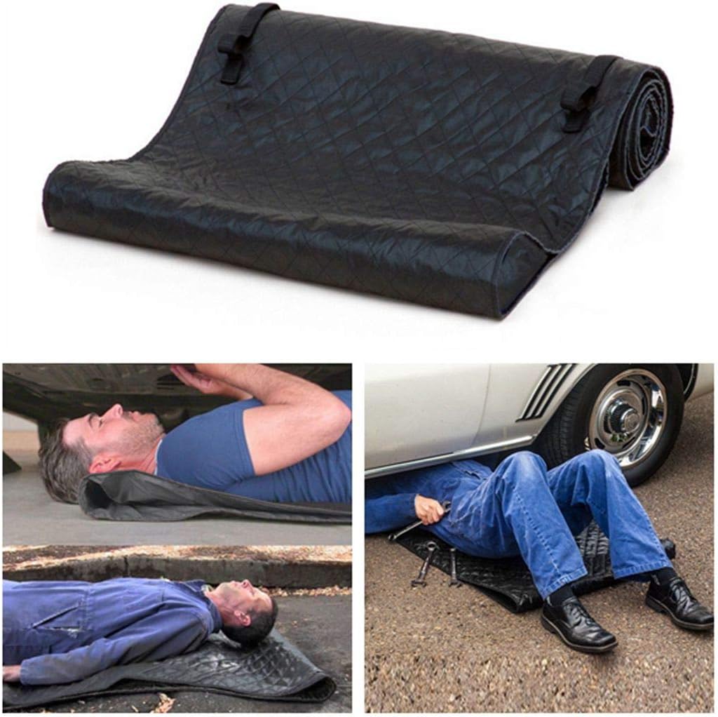 TSOICONN Folding Automotive Rolling Mat Zero Ground Auto