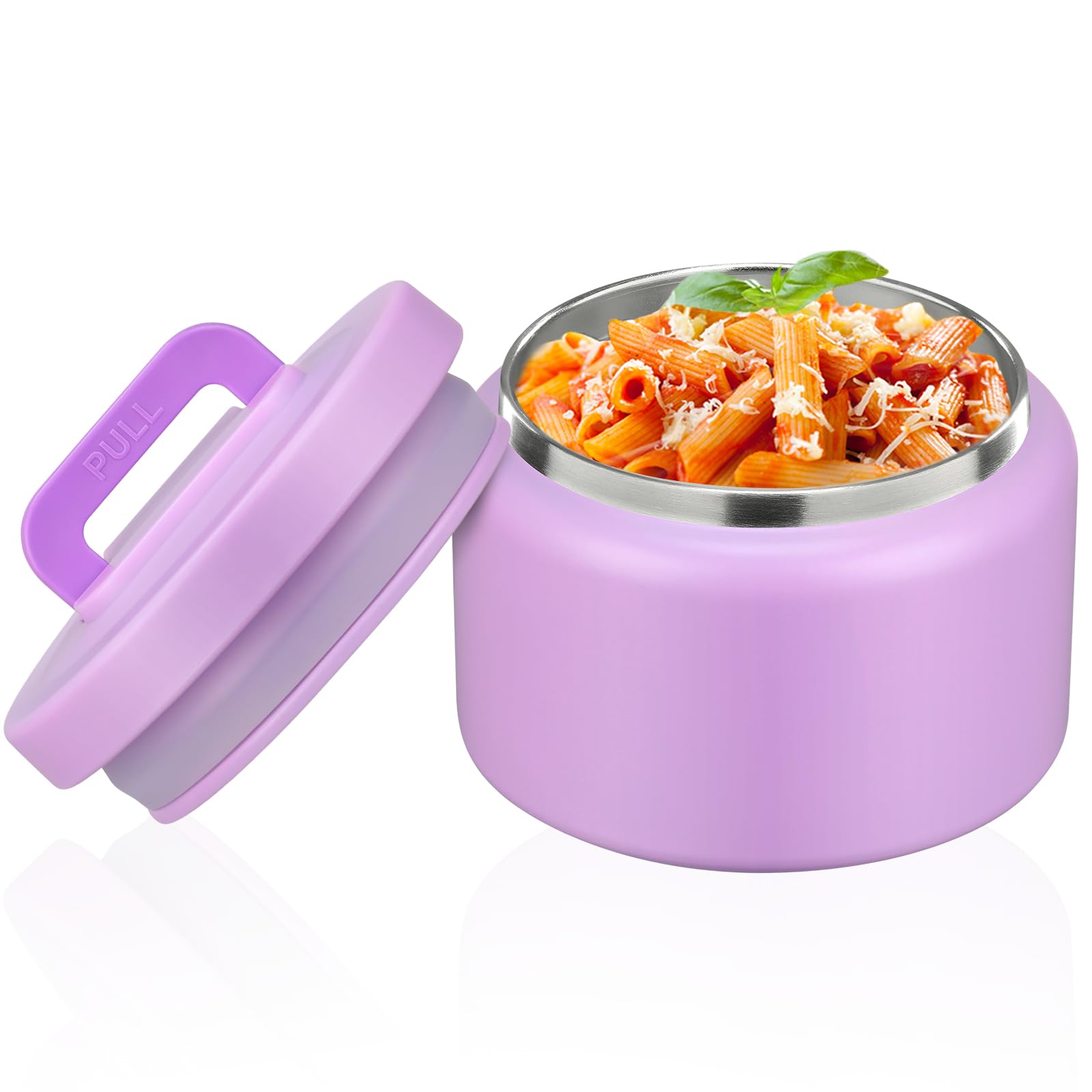 Photo 1 of PIQUEBAR 8oz Kids Thermo for Hot Food,Small Lunch Thermos Food Container Stainless Steel,Easy Open Wide Mouth Thermo for Hot Cold Food for Preschool Travel