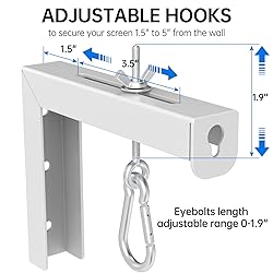 Universal Projector Screen L-Bracket Wall Hanging