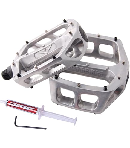 DMR V8 Pedal Polished Silver Flat Pedal
