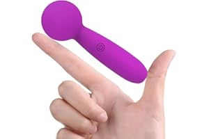 Mini Bullet Vibrators Adult Sex Toys for Woman Personal Massager for Women Mini Wand Massager Quiet & Waterproof 10 Patterns 