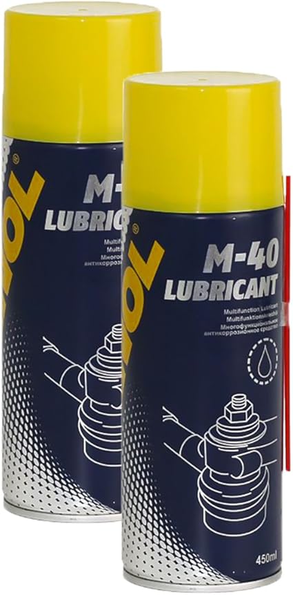 2x Mannol 9899 M-40 Lubricant Multifunktionskriechöl 450ml: Amazon.co ...