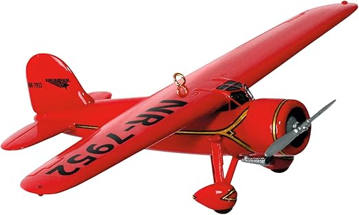 amelia earhart toy plane