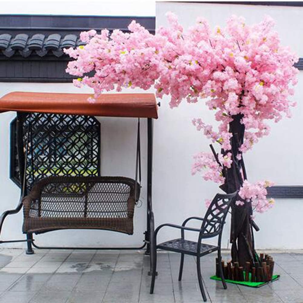 Artificial Cherry Blossom Tree,Trees Garden Plants Sakura Tree