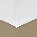 Eurocell White UPVC External 90° Corner Joint for Laminated Window Board 422mm view 2