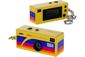 G6 Thumb Camera: 1080P HD Video Recorder with 0.96" LCD, 130° Wide Angle Mini Keychain Digital Camera, Portable Wearable Vlog