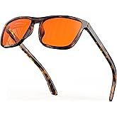 Bloomoak-99% Blue Light Blocking Glasses - Gaming Glasses - Anti Glare - Anti Fatigue -Suitable for Screens, Games, TVs