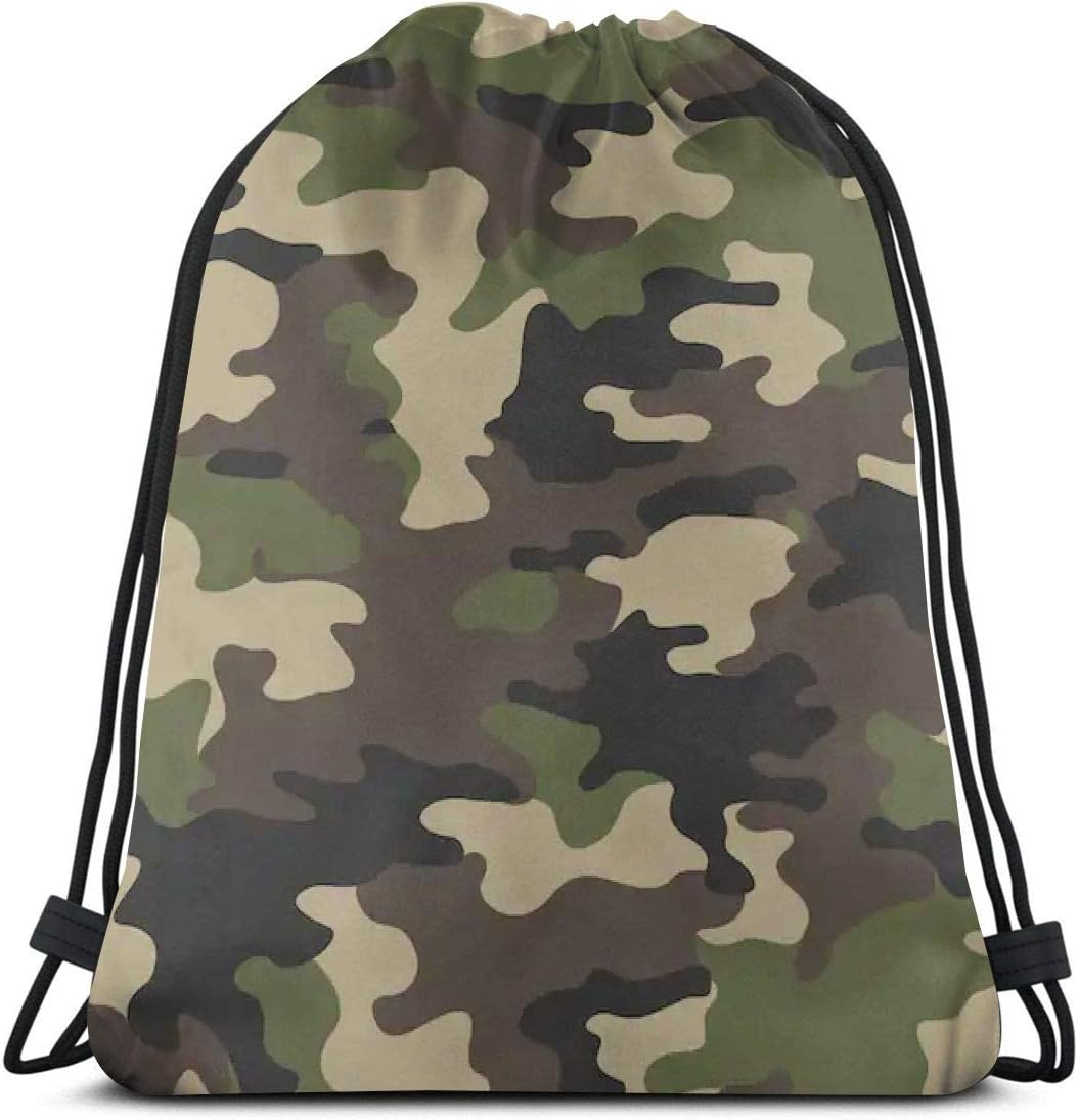 military drawstring backpack