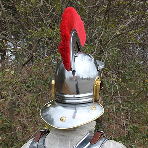 image for Armory Replicas Roman Imperial Centurion Historical Helmet Armor 18G S
