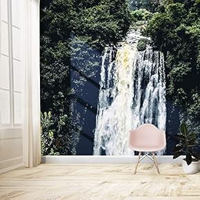 Wall Murals for Bedroom Waterfall Large Removable Wallpaper Peel and Stick Wall Stickers - 66x96 inches