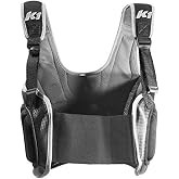 K1 Race Gear Karting Pro-Lite Rib Protector Vest (Black, Small) - 16-PLV-N-S