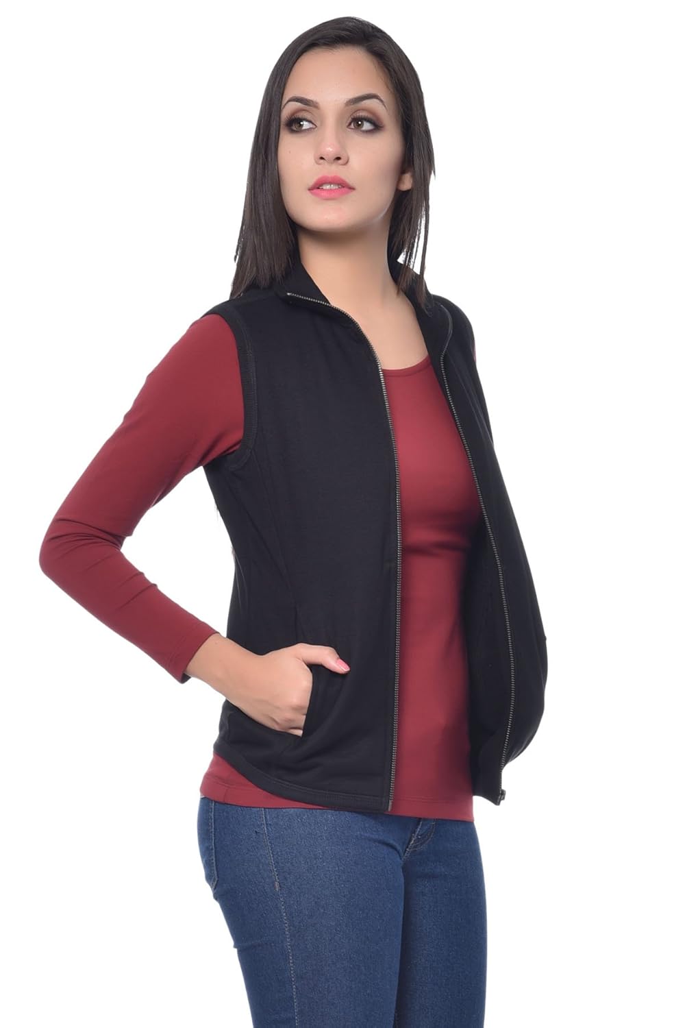 frenchtrendz women's jacket black