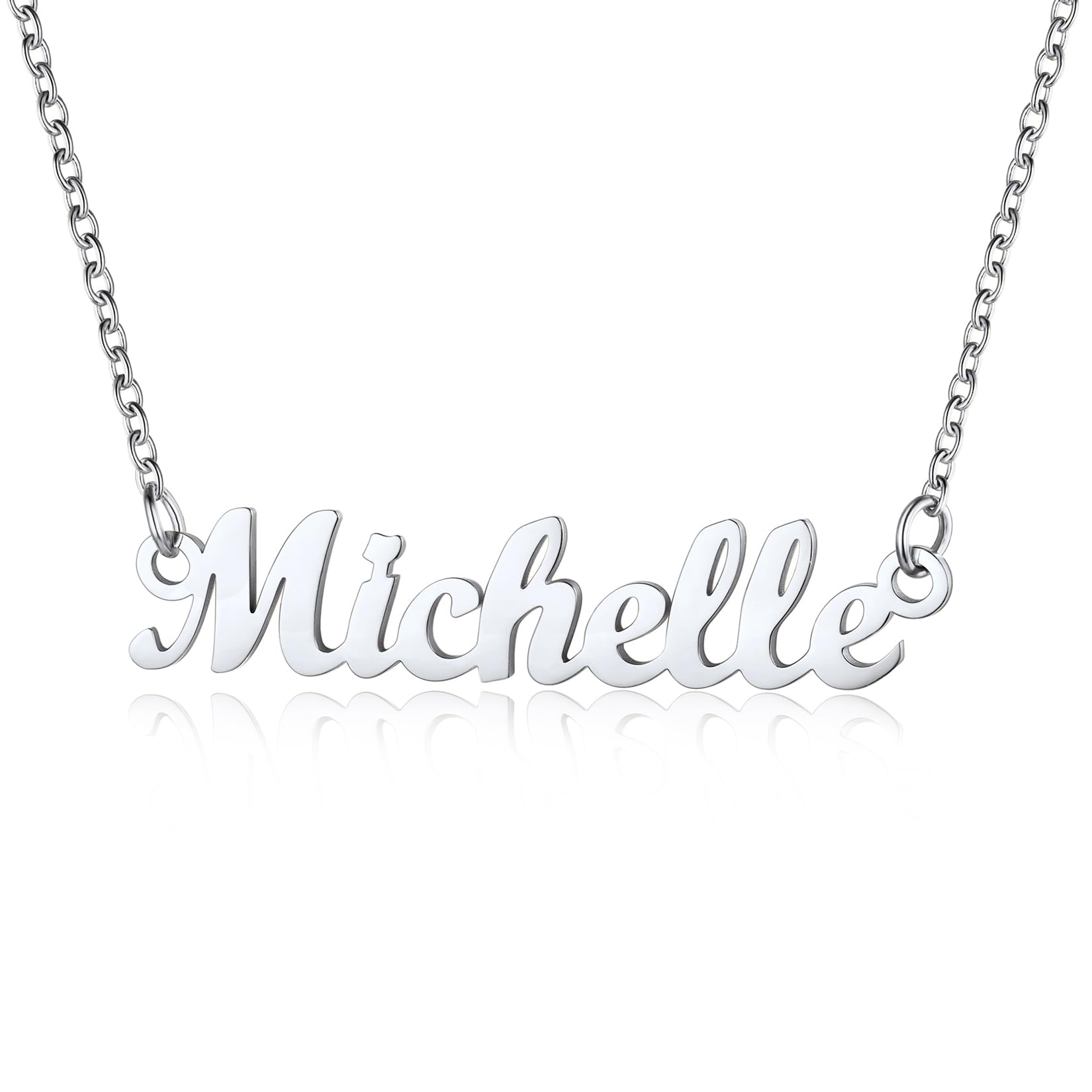U7 Choker for Women Michelle Necklace Name Necklaces Womens — image 1