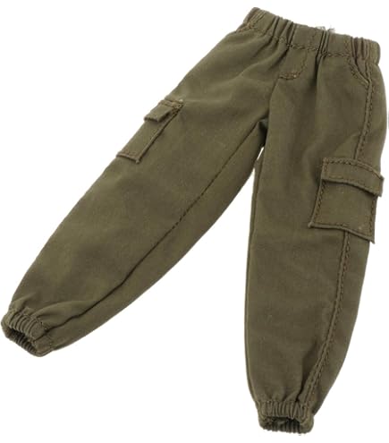 Amazon.com: Deevoka Miniature Dolls Trousers 1/12 Male Doll Pants