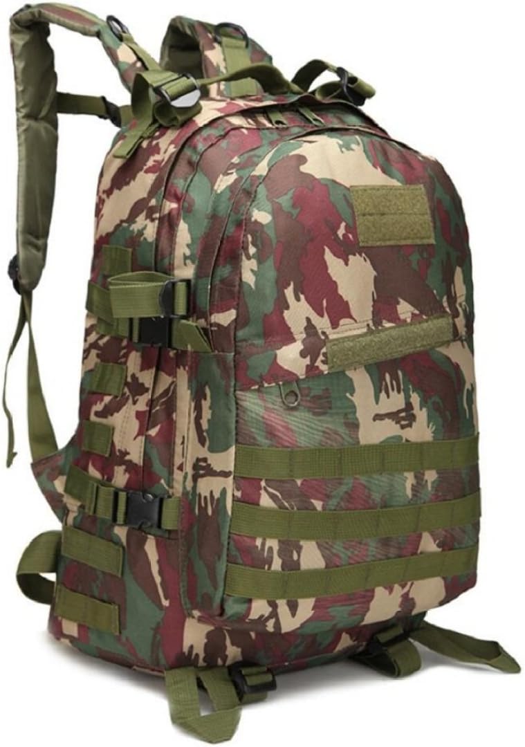 LF&F Sports Hiking Backpack Duffle Bags Trekking Rucksack Waterproof Oxford climbing outdoor 3D sports backpack military fans tactical portable assault large capacity light carrying tactics 40L double shoulder backpack