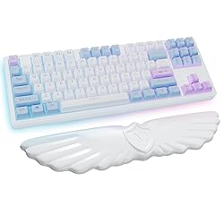 Sushret Angel Wing Cloud Keyboard Wrist Rest, Soft