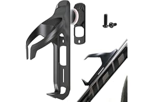 AMZPILOT Compatible with Airtag Hidden on Bike Water Bottle Holder, MTB Road Bike GPS Anti-Theft, Waterproof for Airtag Holder, Bicycle Water Bottle Cage, Stealth Conceal Durable Plastic Drink Cup Bracket