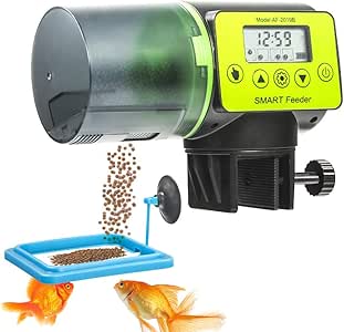 Amazon Com Wiscoon Fish Feeder Auto Fish Feeder Fish Food