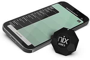 Nix Mini 3 Color Sensor Colorimeter - Portable Color Matching Tool - Dust Debris and Splash Resistant (IPX4) - Identify and match paint and digital color values instantly