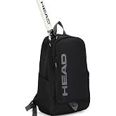 HEAD Men&rsquo;s Gym Backpack Fits 15.6 Laptop for Tennis Sport Work Daily | Waterproof lightweight tennis backpack fits rackets, Pickleball, for Men, with bottle holder &amp; front pocket
