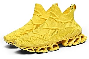 Poramea Mens Womens Slip on Loafers Walking Tennis Shoes Laceless Jogging Blade Sneakers Unisex Mesh Trail Running Casual Athletic