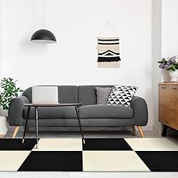 WAPANE Self Adhesive Carpet Floor Peel Tile Square