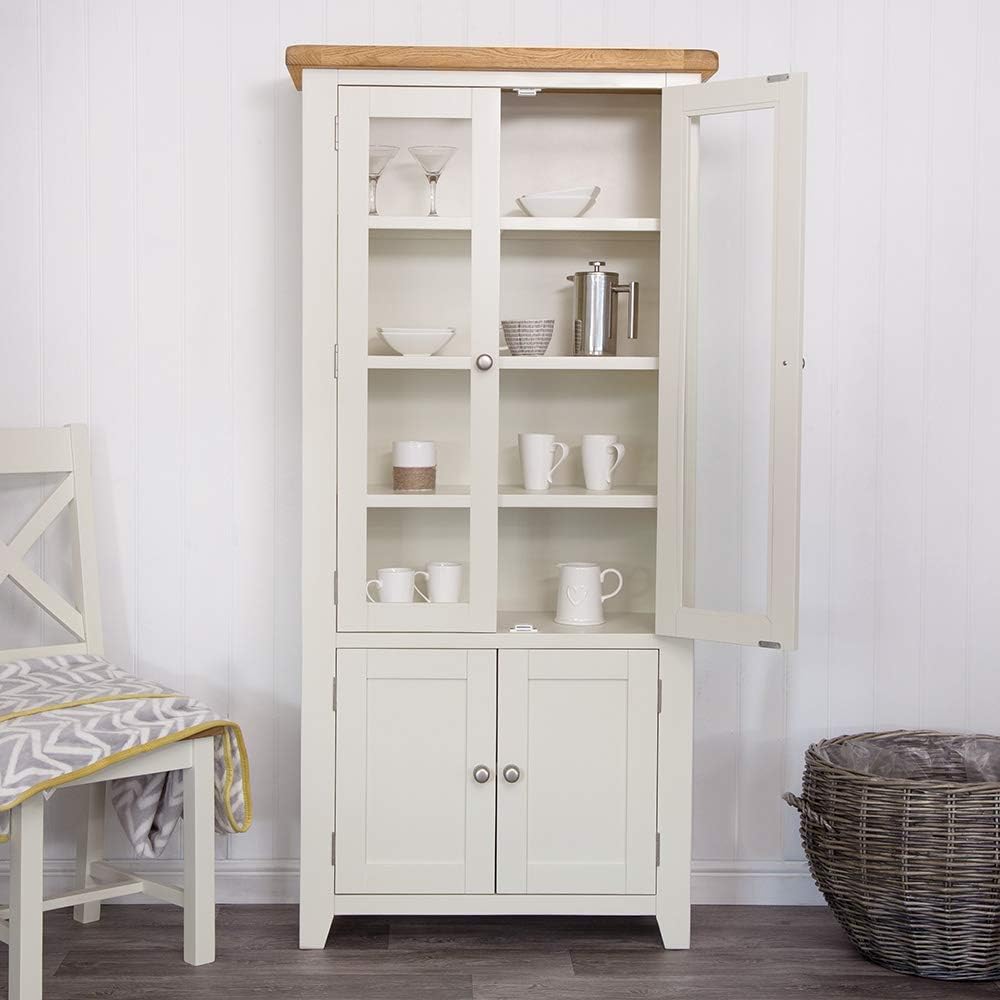 The Furniture Outlet Hampshire Ivory Painted Oak Display