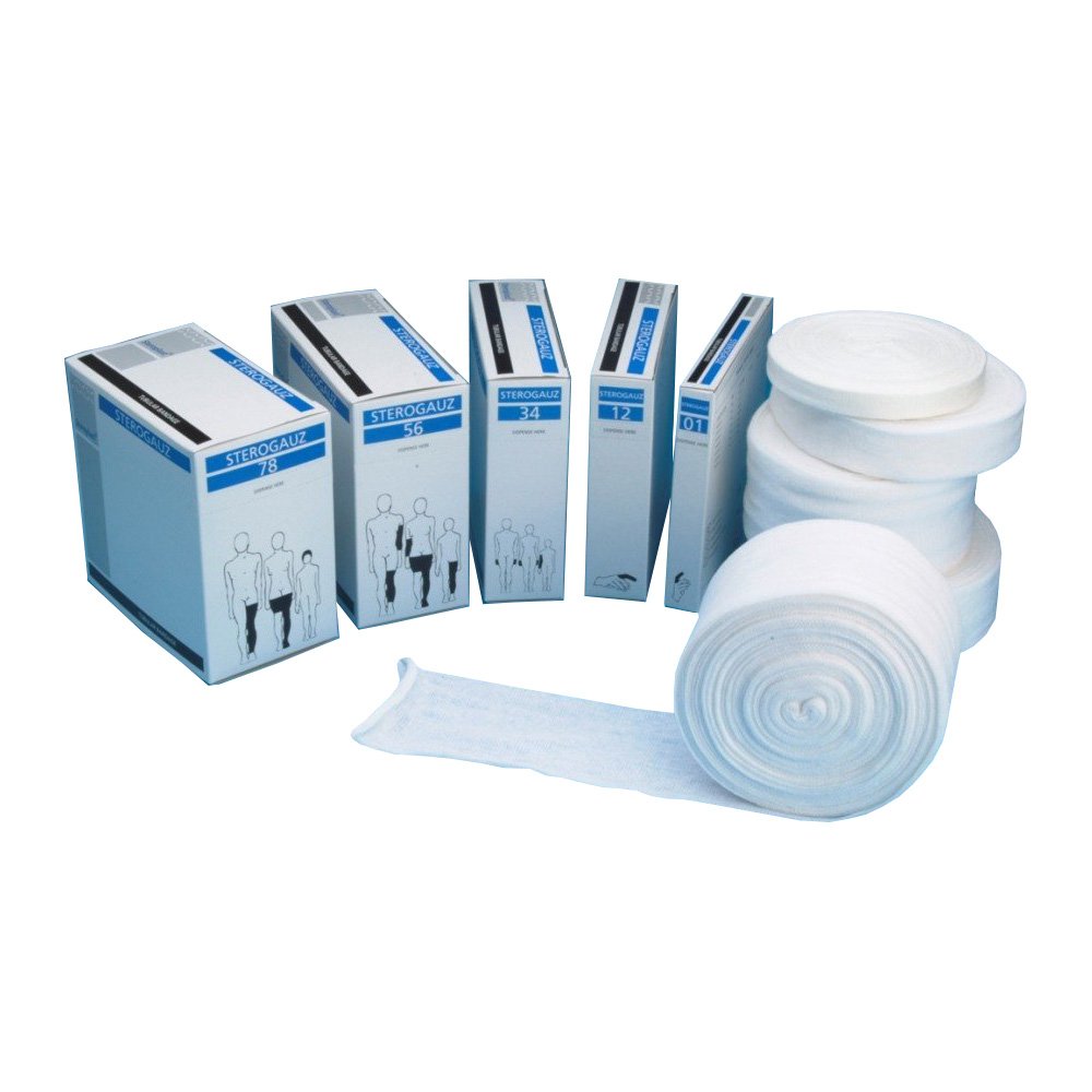 Steroplast 9542 Steel Tube Gauze Bandage - Sterogauz, Size 34 (3.5cm)
