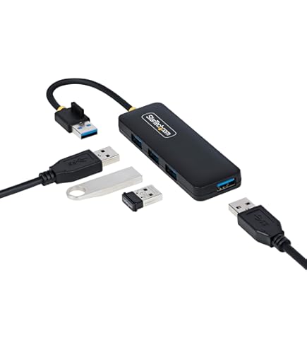 StarTech.com Hub USB 3.0 SuperSpeed de 4 portas – 5 Gbps – Mini