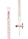 EISCO Lab Burette, 100mL - Class A - 0.2mL Amber