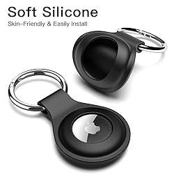 JETech Silicone Case for AirTag 2021 with