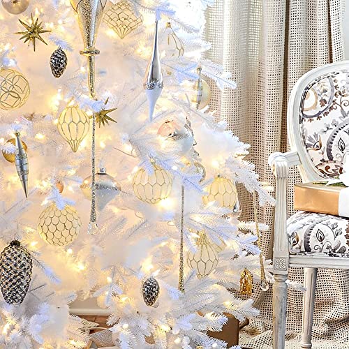 FUNPENY 164 FT 500 LED Christmas Lights, Warm White Christmas String