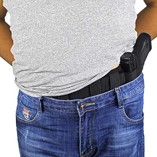 Depring Belly Band Holster for Concealed Carry Ultra Comfort Ambidextrous Ventilated Neoprene
