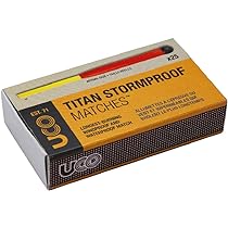 Amazon.com: UCO Titan Stormproof Long Burning Waterproof and