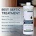 Unique Septic System Digester - 4 Monthly Treatments - Helps Prevent Sewage Back-Ups, Clogs, Odors - For Household Use (32 oz.)