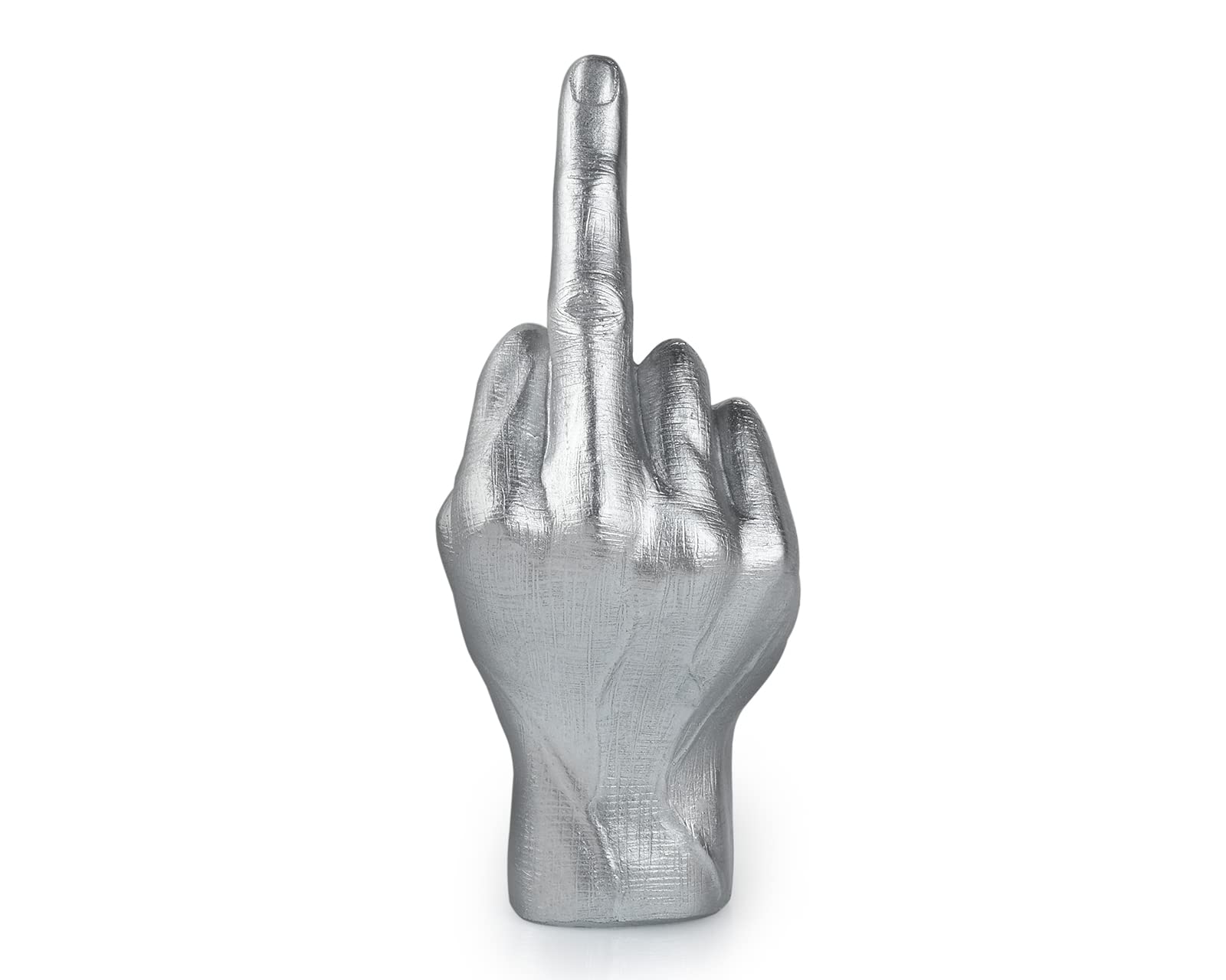 ds. distinctive style Middle Finger Statue Joke Gifts 20 Centimeter Funny Desk Decor Resin Decoration