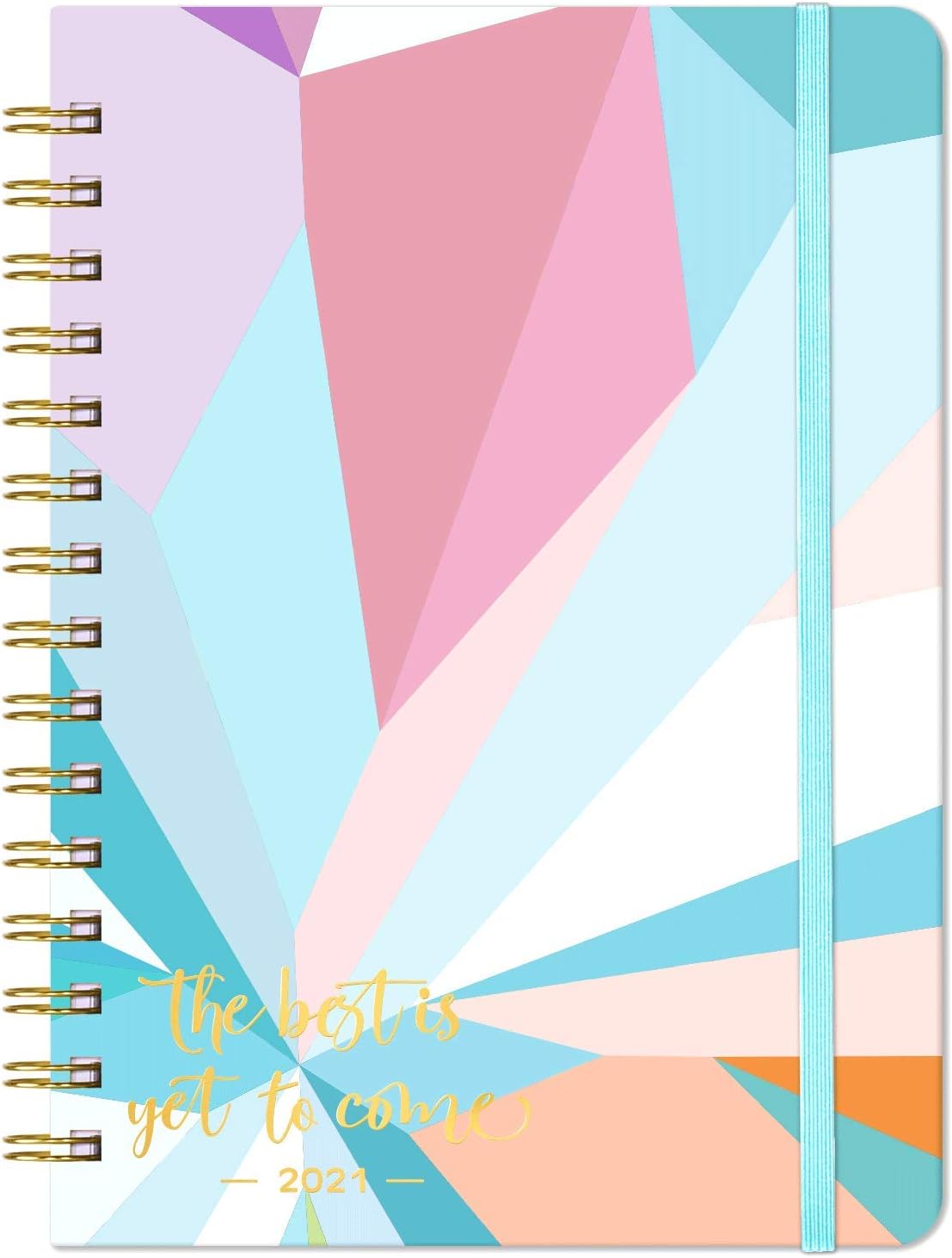 2021 Planner - Weekly & Monthly Planner with Flexible Cover, Jan.- Dec, Strong Twin - Wire Binding, Round Corner,Improving Your Time Management Skill: Office Products