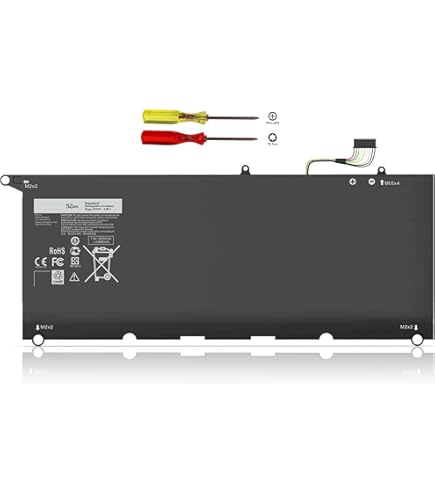 Amazon.com: DELL JD25G Notebook Battery 7.4V 52WH replaceable for