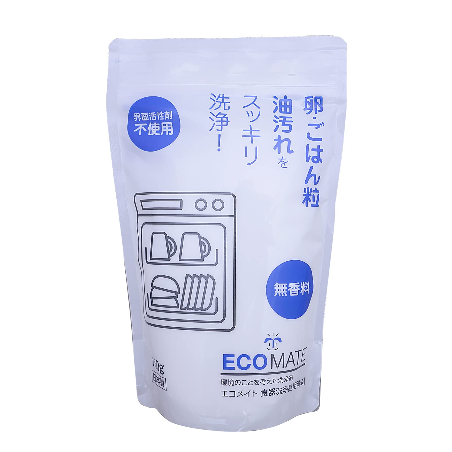 エコメイト(ECOMATE) 食器洗浄機用洗剤 750g 食洗機用洗剤 粉末洗剤 食器洗い乾燥機 洗剤商品画像