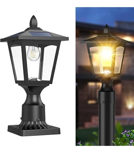Lot De 2 Bornes Lumineuses Solaires DOCK EDGE POSTLITE - LED Pour Jardin - Neuf