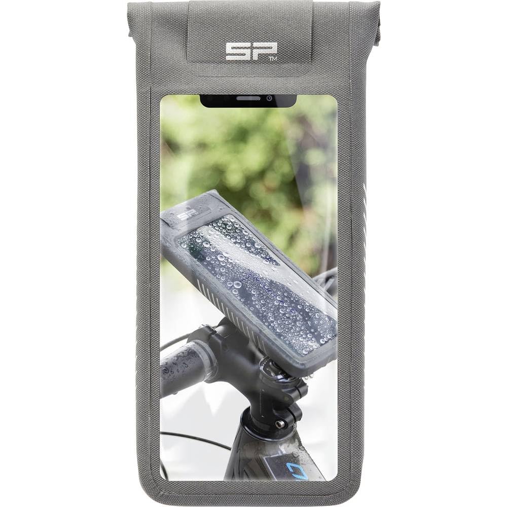 SP CONNECT Universal Phone Case M: Protects Against Rain, Sweat, Mud, Dust; Touchscreen Usable; Compatible with Smartphones Up to 70 x 153 mm; Black; Universal Case Type; Waterproof; Scratch Resistant