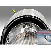 QAA is Compatible with 2002-2006 Ford Thunderbird 2 Piece Stainless Head Light Accent Trim, Installs onto top of Headlights. HL43670