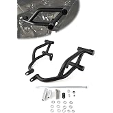 CYCBOLT Engine Guard Crash Cage Fit for Ninja ZX6R 2024-2026 | Crash Bars Highway Bar Race Rail Engine Bumper Protector Motorcycle Stunt Cage Bar with POM Frame Slider