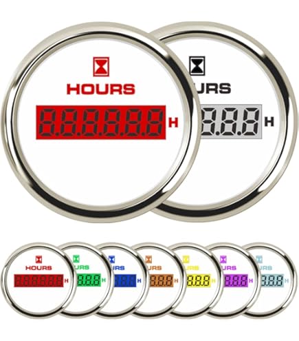 大遅刻 331-958 - VDO Mini Hourmeter - 331-958 - VDO - Gauges VDO