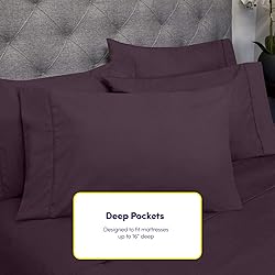 King Size Bed Sheets - 6 Piece 1500 Supreme