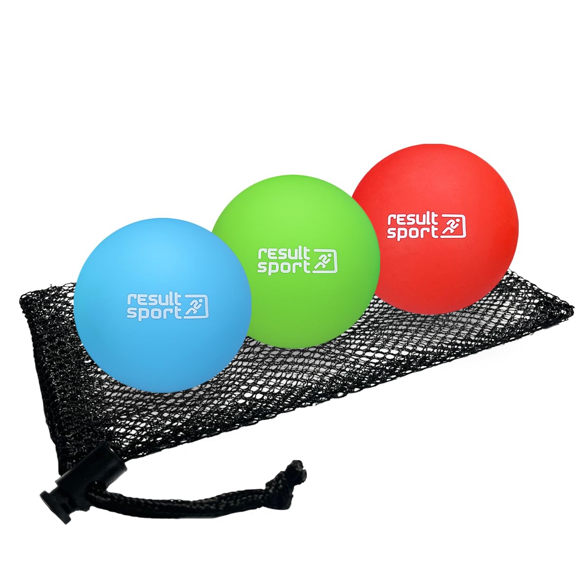 ResultSport Lacrosse Massage Ball, Trigger Point Deep Tissue Massage, Plantar Fasciitis, Rehab Recovery, Stress Reflexology, Myofasical Ball and Physio Ball