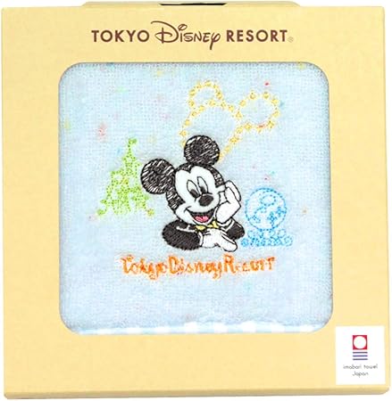 Amazon 訳あり ケース入り ミニ タオル ミッキー マウス 頬に手 今治タオル ディズニー ハンド タオル ハンカチ わけ ワケ あり リゾート限定 おもちゃ おもちゃ